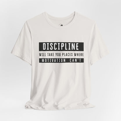 DISCIPLINE - Unisex Jersey Short Sleeve Tee