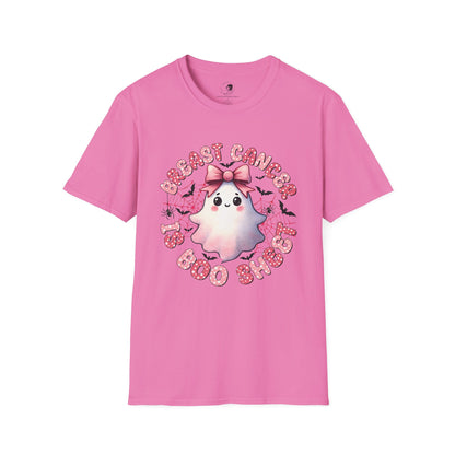 Breast Cancer is BOO SHEET - Unisex Softstyle Shirt for the Soft Spookster
