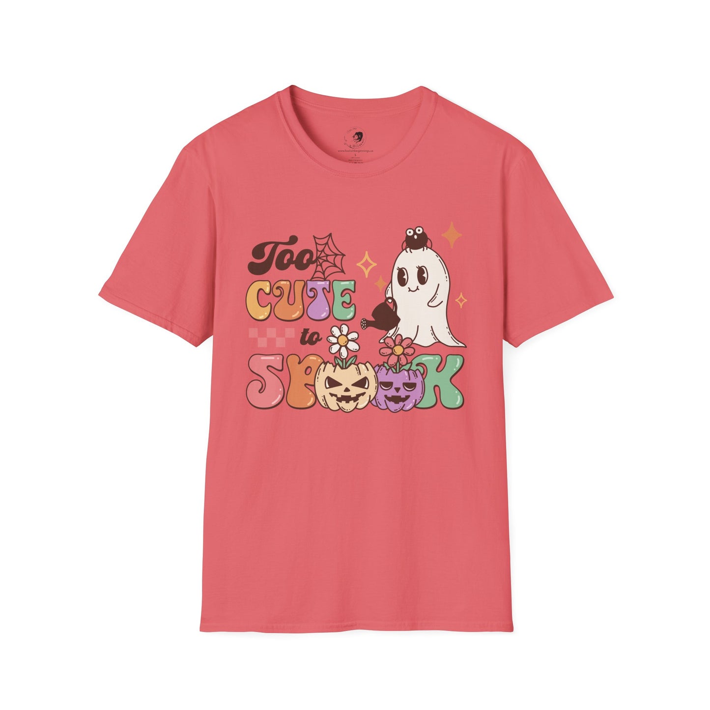 Too Cute To Spook - Unisex Softstyle Shirt for the Soft Spookster