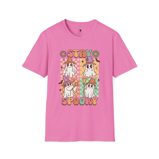 Stay Spooky (FLORAL) - Unisex Softstyle Shirt for the Soft Spookster