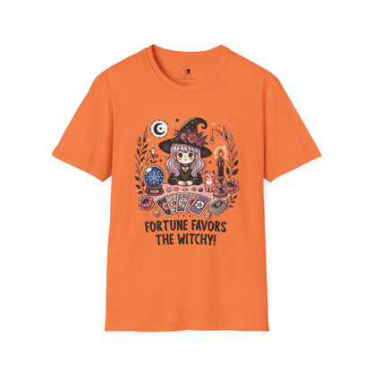 Fortune Favors the Witchy - Unisex Softstyle Shirt