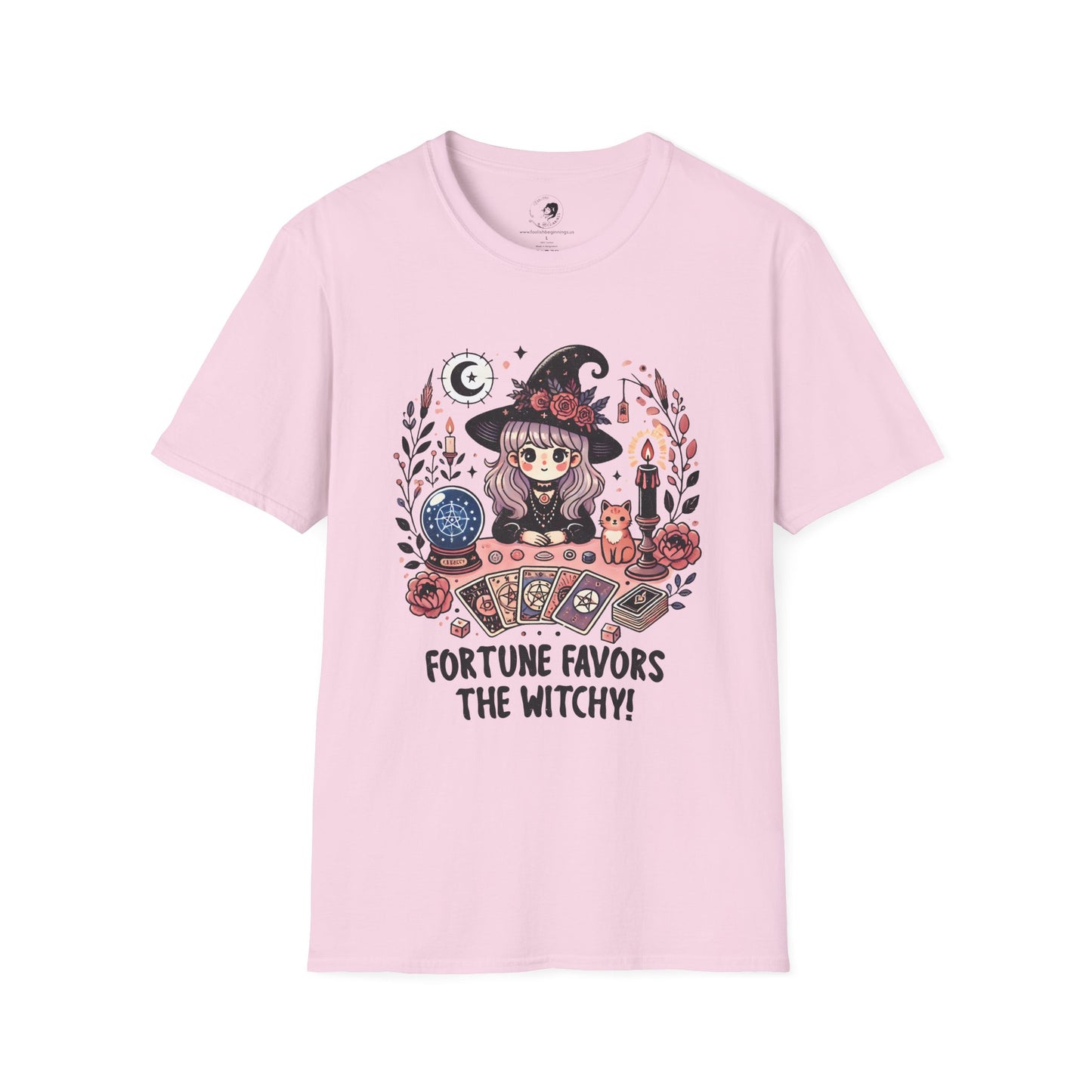 Fortune Favors the Witchy - Unisex Softstyle Shirt