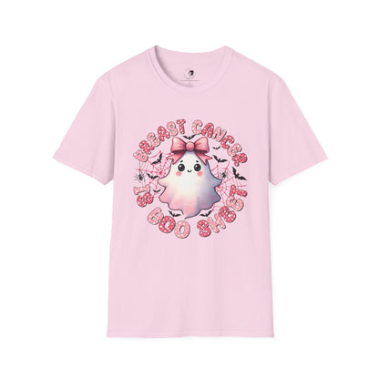 Breast Cancer is BOO SHEET - Unisex Softstyle Shirt for the Soft Spookster
