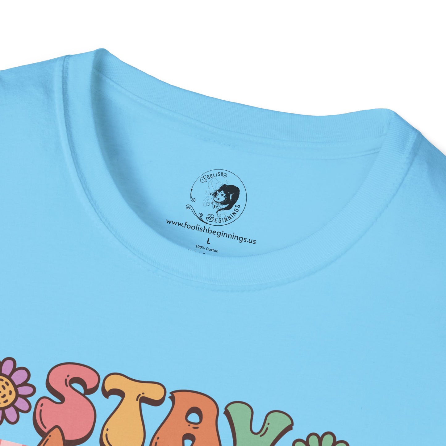 Stay Spooky (FLORAL) - Unisex Softstyle Shirt for the Soft Spookster