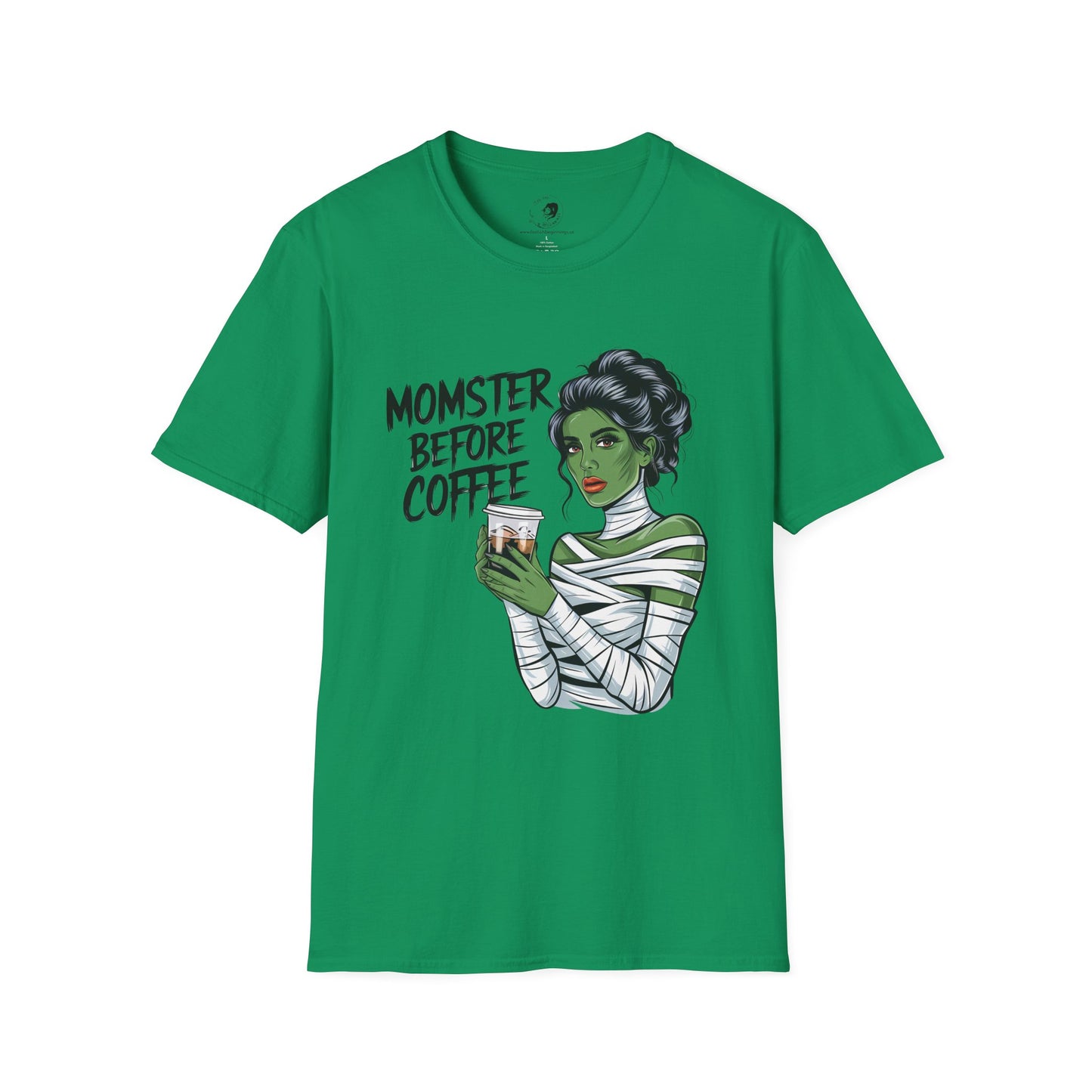 MOMSTER Before Coffee - Mama Dearest Collection Unisex Softstyle Shirt