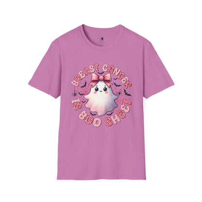 Breast Cancer is BOO SHEET - Unisex Softstyle Shirt for the Soft Spookster