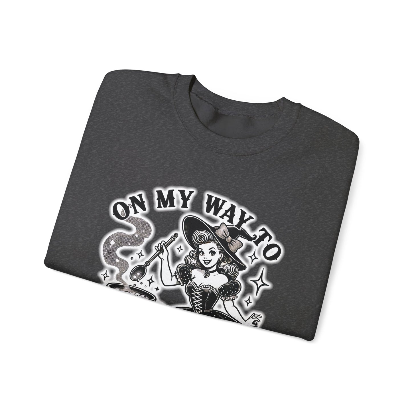 On My Way To Stir The Pot - Unisex Crewneck Sweatshirt