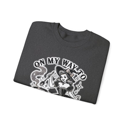 On My Way To Stir The Pot - Unisex Crewneck Sweatshirt