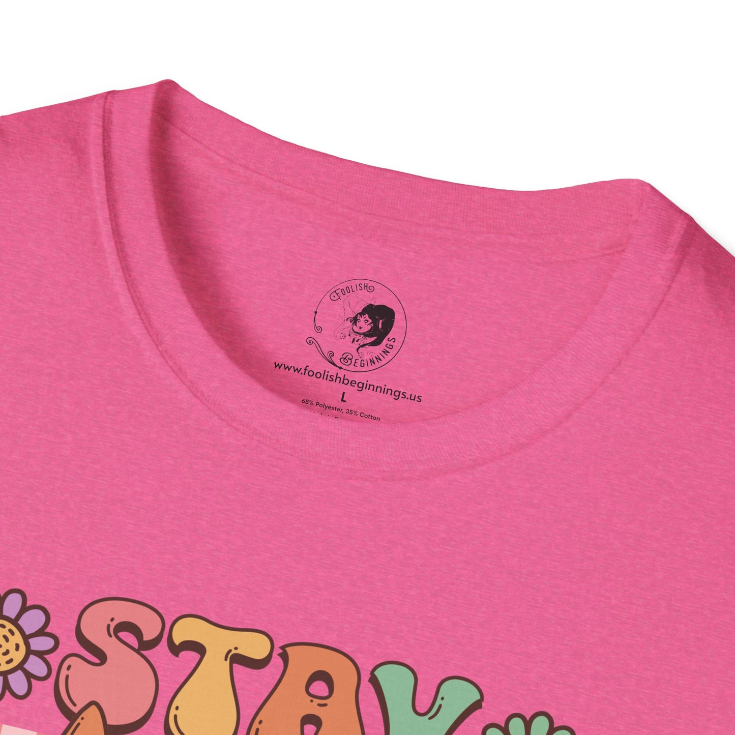 Stay Spooky (FLORAL) - Unisex Softstyle Shirt for the Soft Spookster