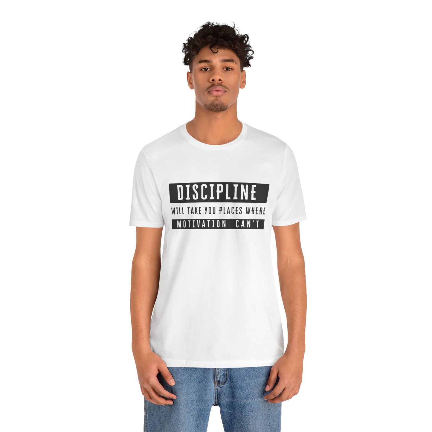 DISCIPLINE - Unisex Jersey Short Sleeve Tee