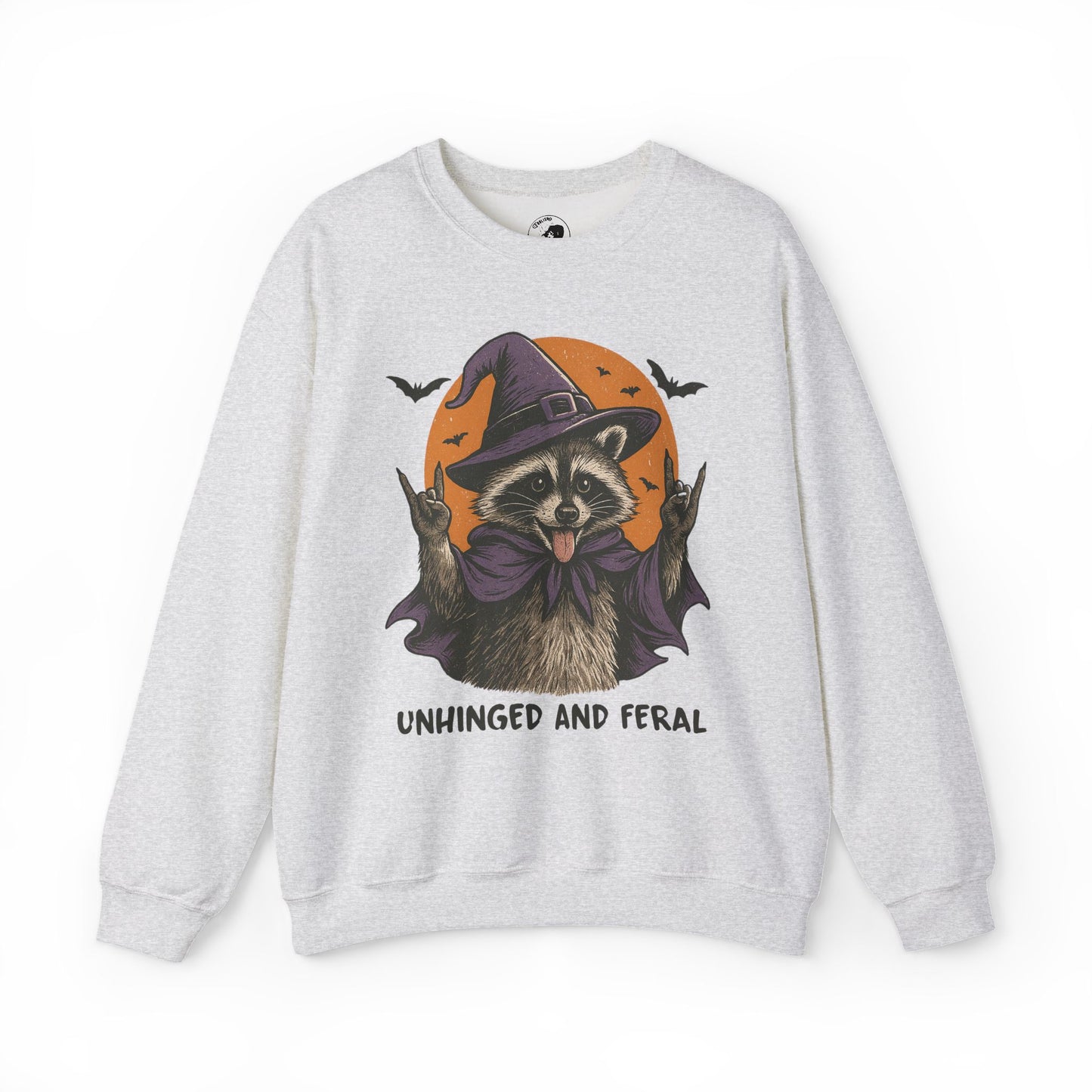 Unhinged and Feral - Unisex Crewneck Sweatshirt