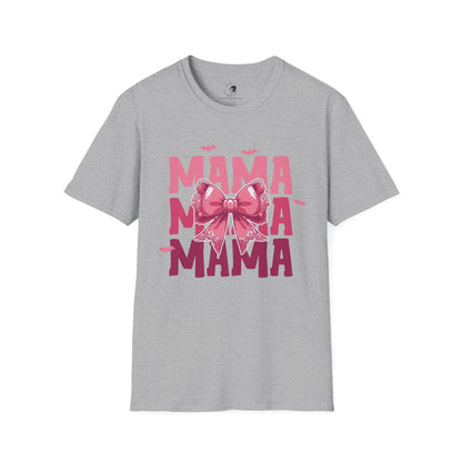 Mama with Pink Bow - Mama Dearest Collection Unisex Softstyle Shirt