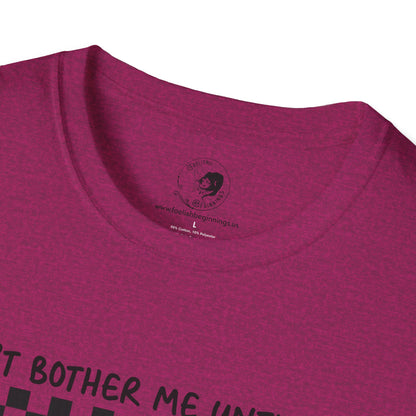 Don't Bother Me Until Fall - Unisex Softstyle Shirt for the Soft Spookster