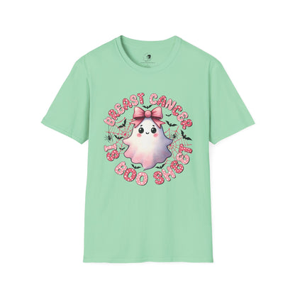 Breast Cancer is BOO SHEET - Unisex Softstyle Shirt for the Soft Spookster