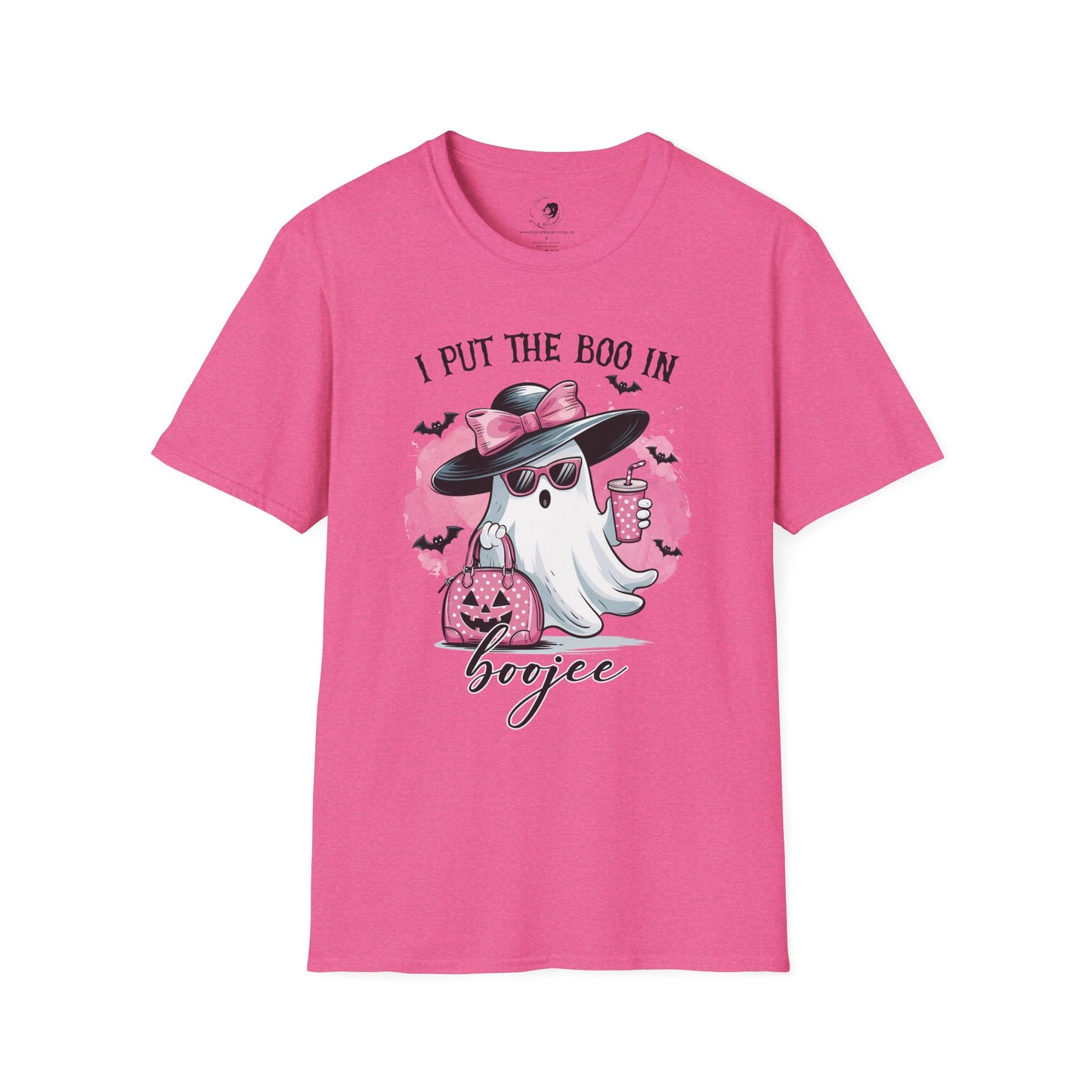 I Put The BOO In BOUJIE - Unisex Softstyle Shirt for the Soft Spookster
