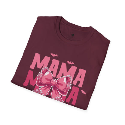 Mama with Pink Bow - Mama Dearest Collection Unisex Softstyle Shirt