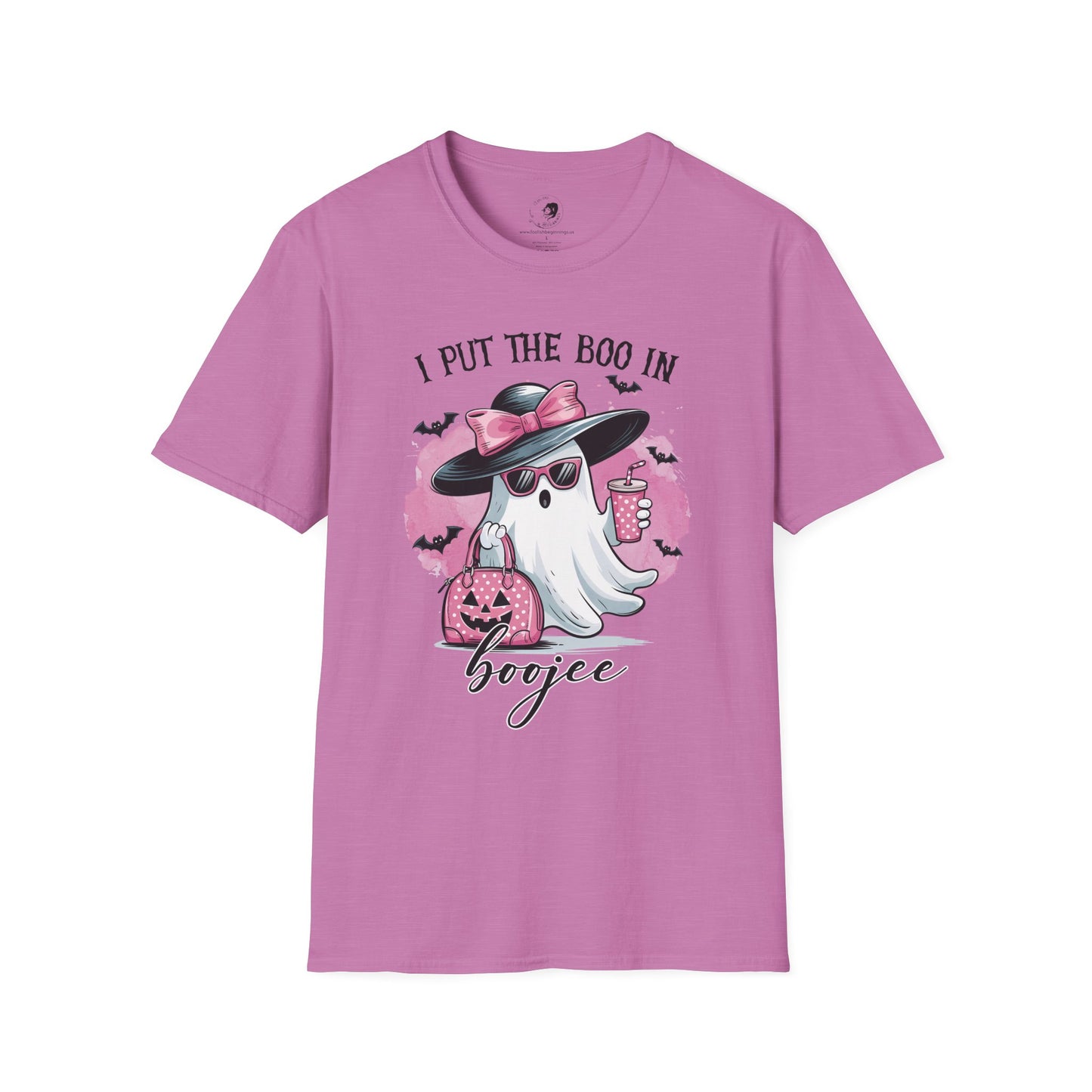 I Put The BOO In BOUJIE - Unisex Softstyle Shirt for the Soft Spookster