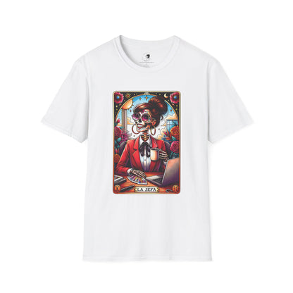La Jefa - TAROT REEADERS - Tarot Inspired Unisex Softstyle Shirt