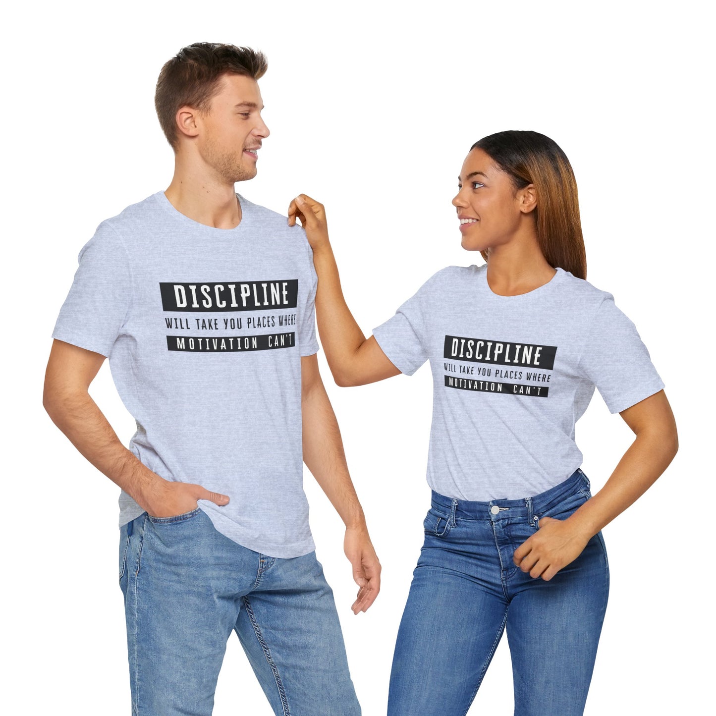 DISCIPLINE - Unisex Jersey Short Sleeve Tee