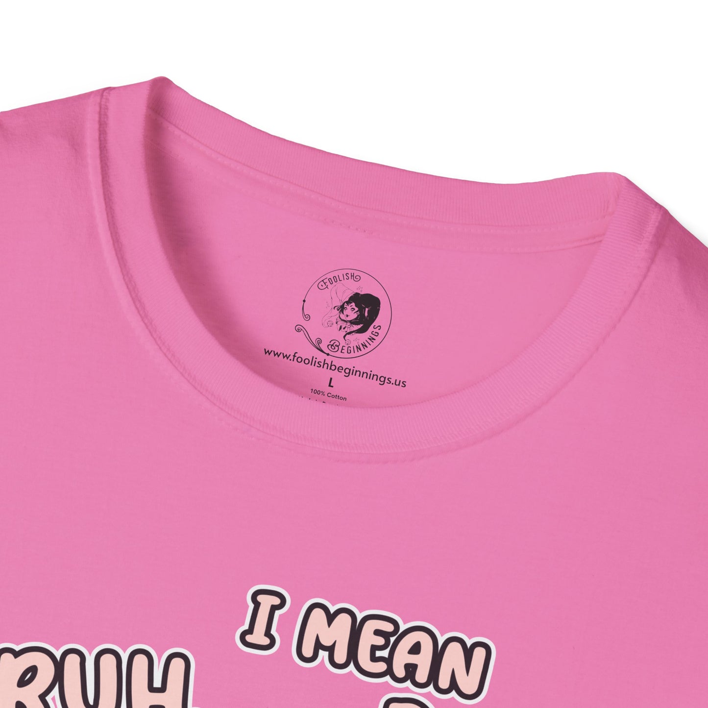 BRUH... I Mean BOO! - Unisex Softstyle Shirt for the Soft Spookster
