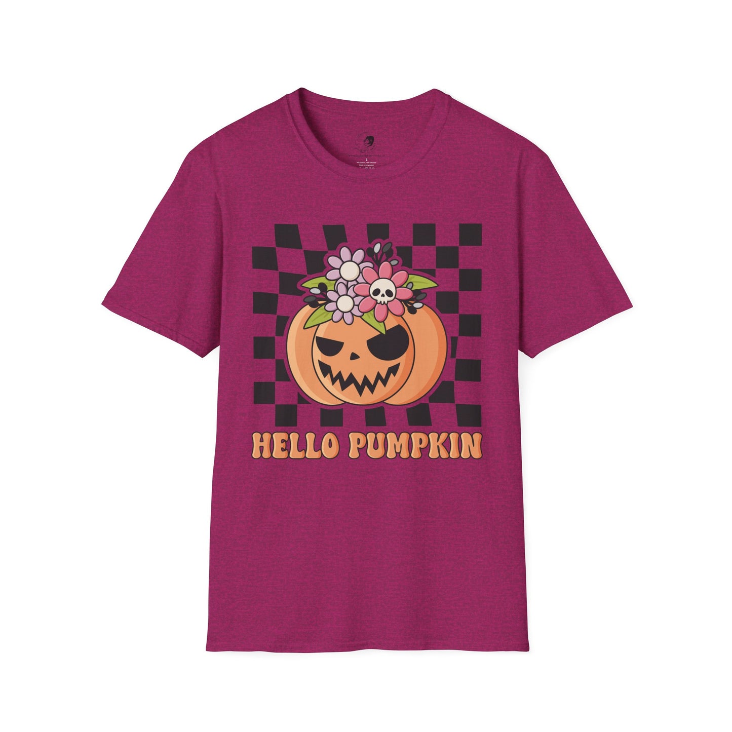 Hello Pumpkin - Unisex Softstyle Shirt for the Soft Spookster
