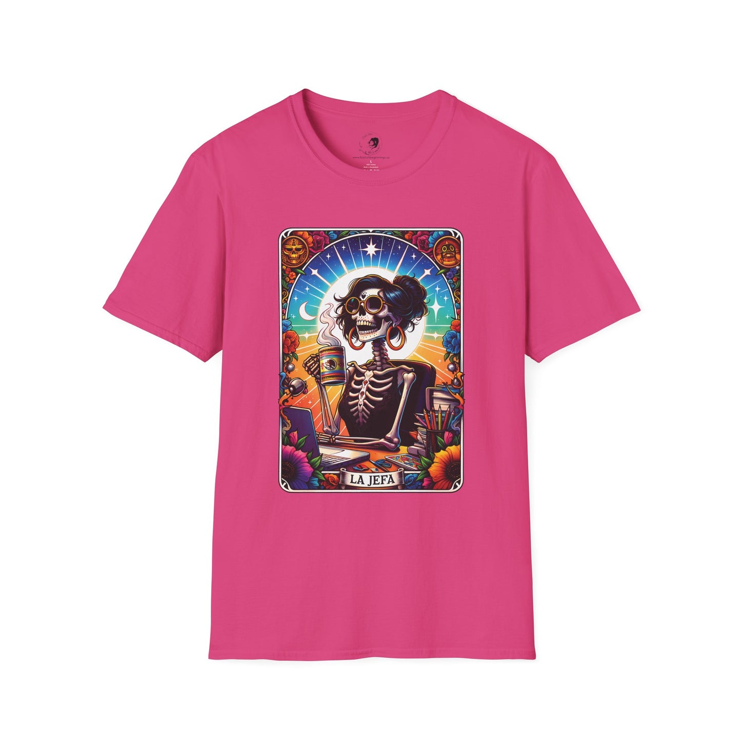 La Jefa - Tarot Inspired Unisex Softstyle Shirt