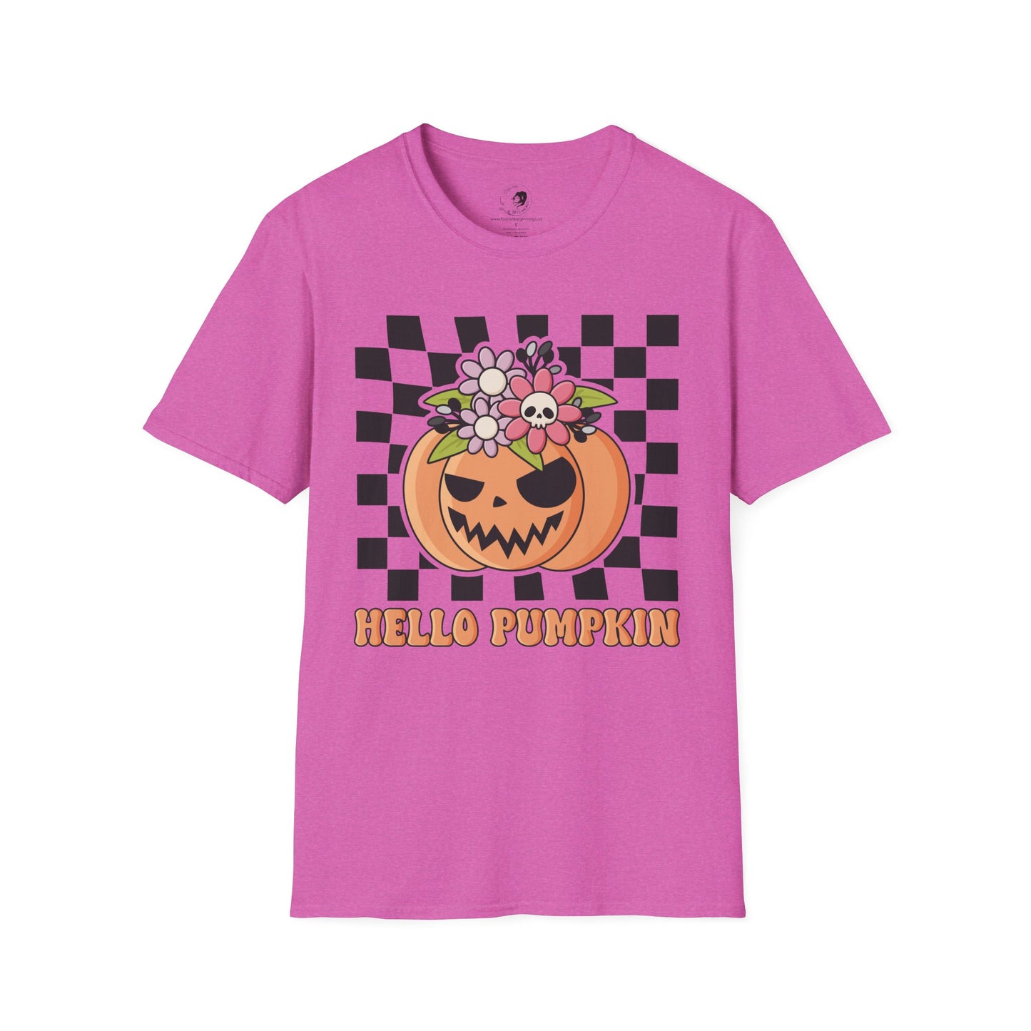 Hello Pumpkin - Unisex Softstyle Shirt for the Soft Spookster
