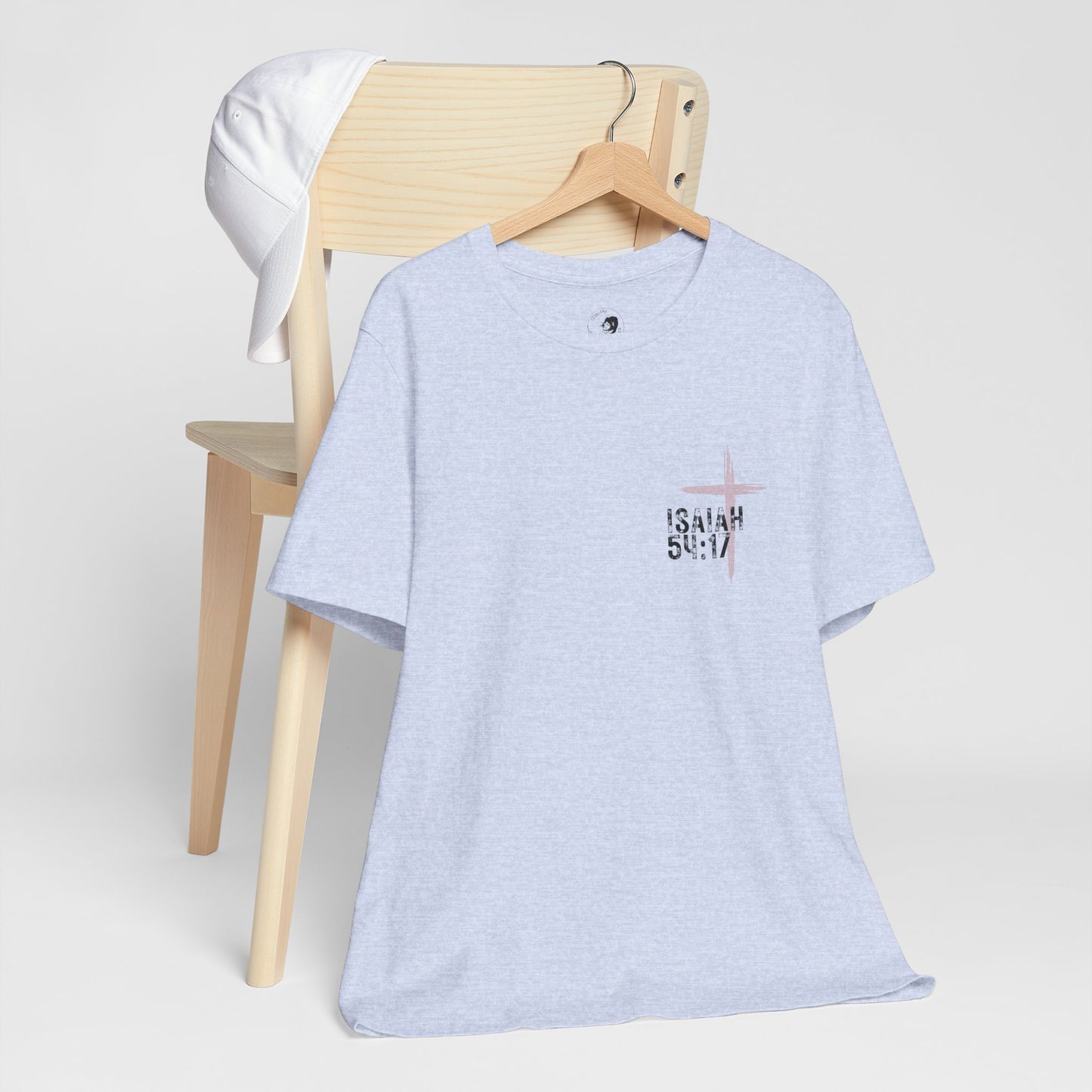 No Weapon Formed Against Me Shall Prosper Isaiah 54:17 - Unisex Jersey Short Sleeve Tee