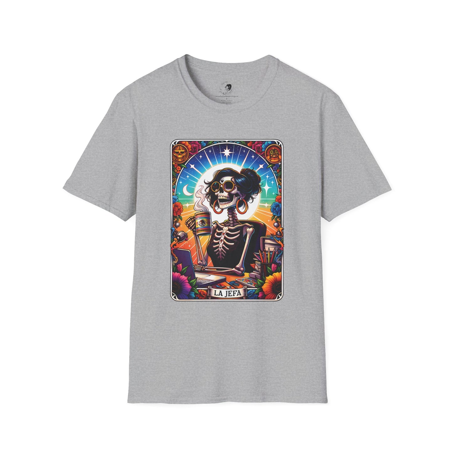 La Jefa - Tarot Inspired Unisex Softstyle Shirt