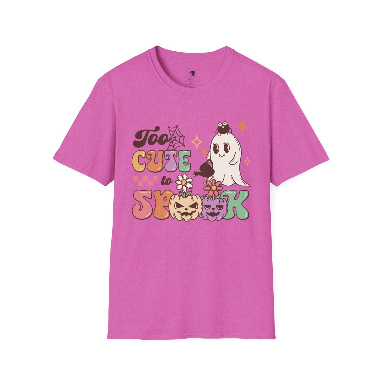 Too Cute To Spook - Unisex Softstyle Shirt for the Soft Spookster