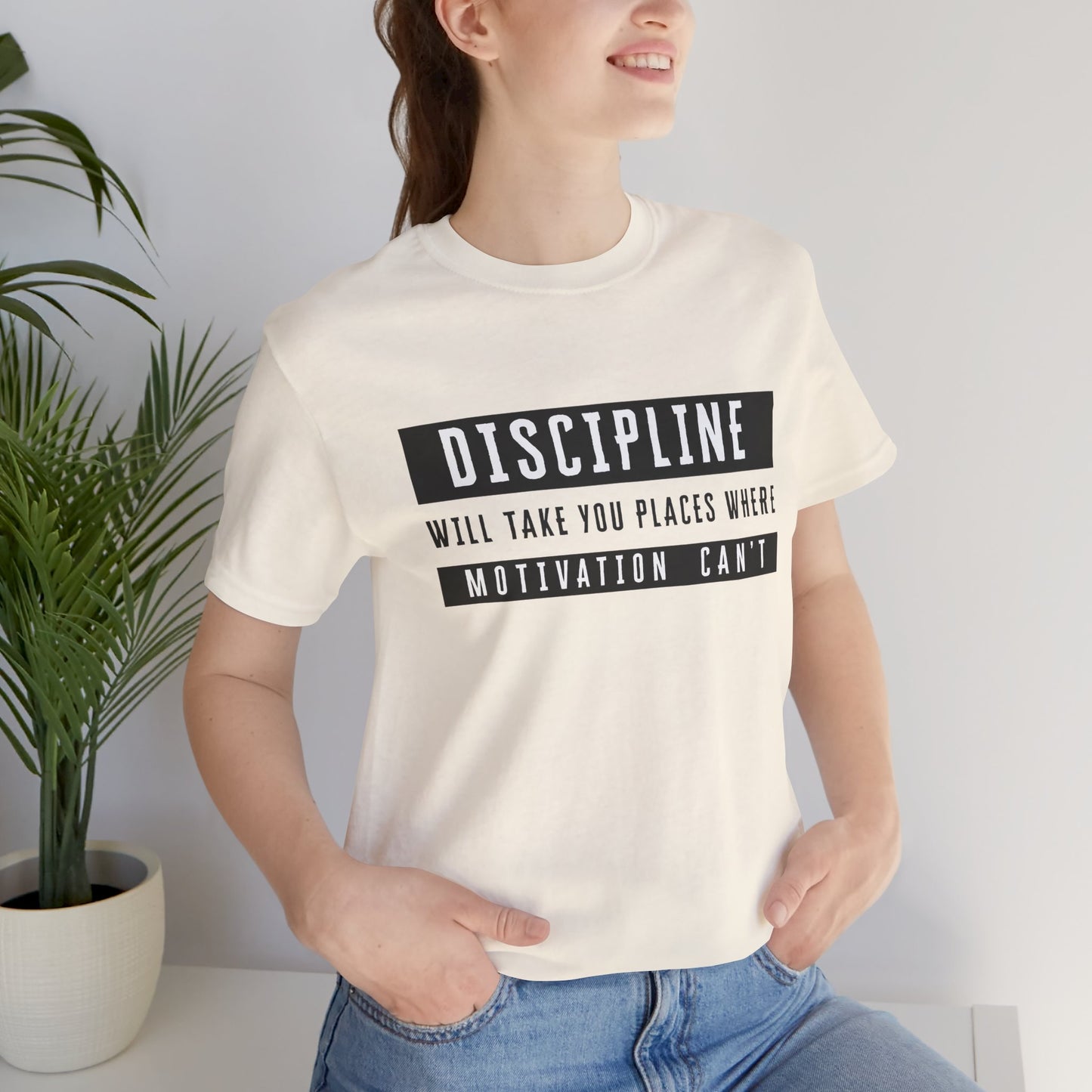 DISCIPLINE - Unisex Jersey Short Sleeve Tee
