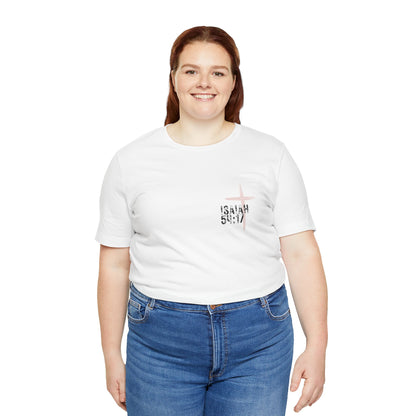 No Weapon Formed Against Me Shall Prosper Isaiah 54:17 - Unisex Jersey Short Sleeve Tee