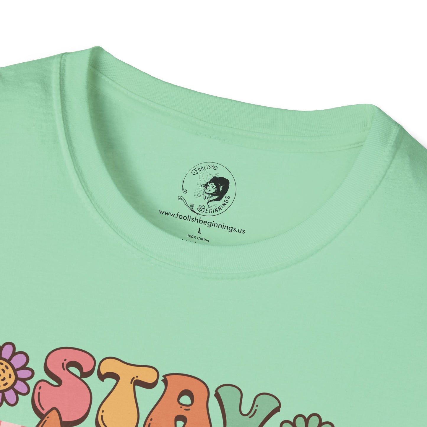 Stay Spooky (FLORAL) - Unisex Softstyle Shirt for the Soft Spookster