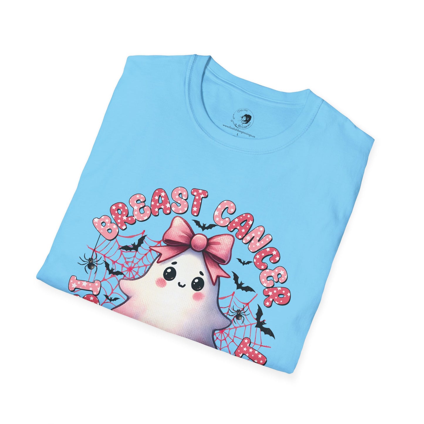 Breast Cancer is BOO SHEET - Unisex Softstyle Shirt for the Soft Spookster