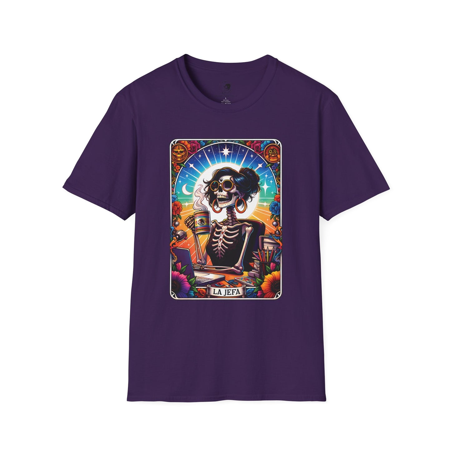 La Jefa - Tarot Inspired Unisex Softstyle Shirt