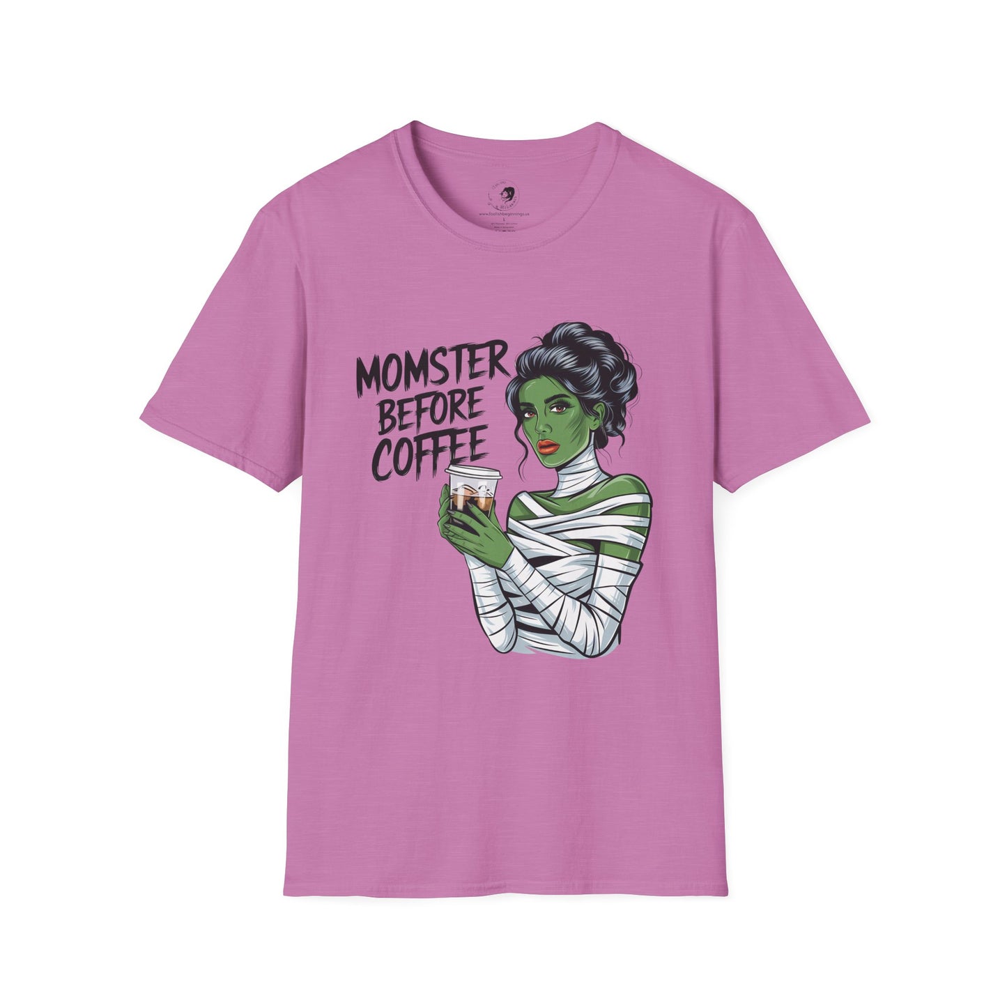 MOMSTER Before Coffee - Mama Dearest Collection Unisex Softstyle Shirt