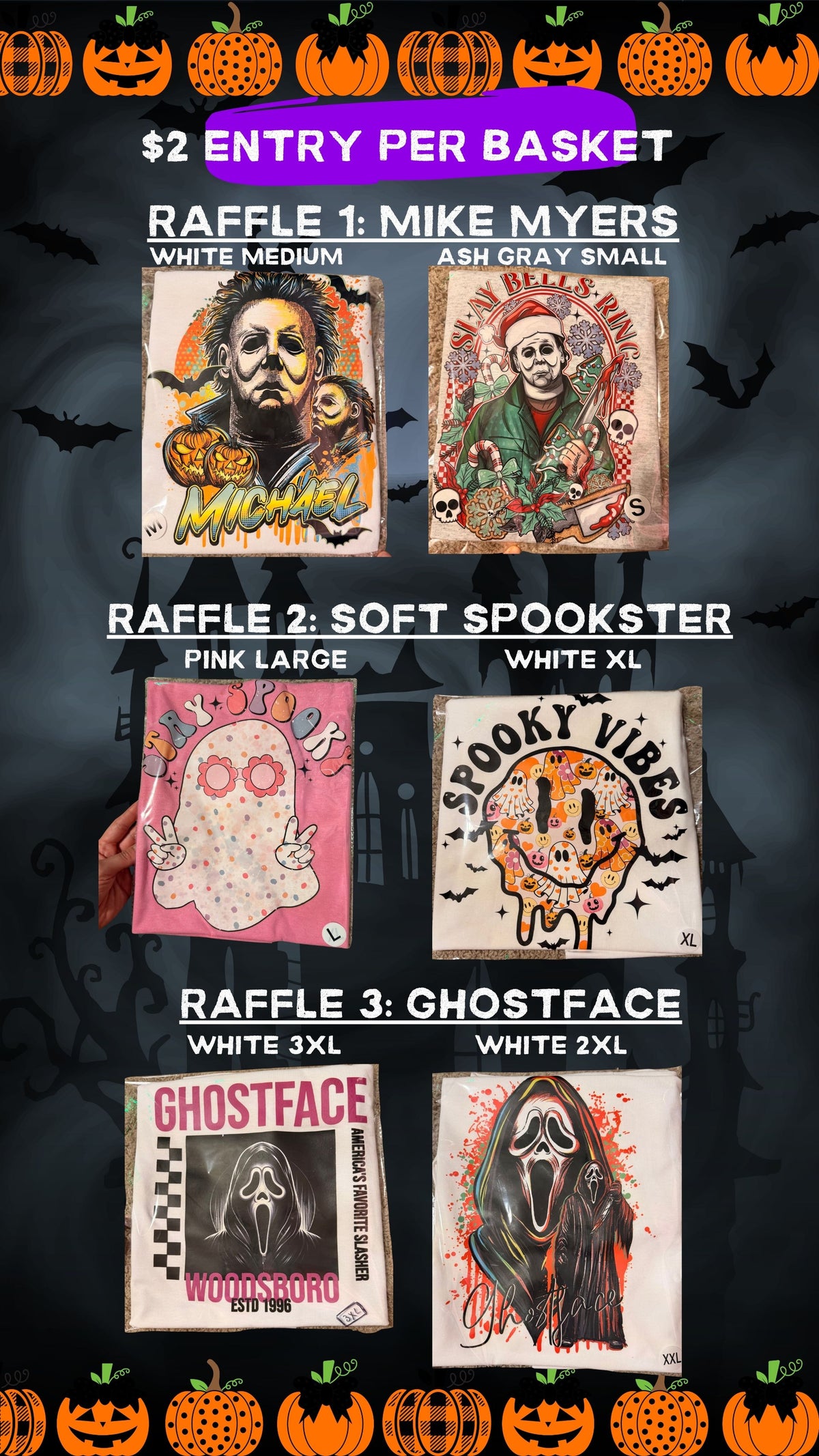 Halloween Raffle Oct. 14