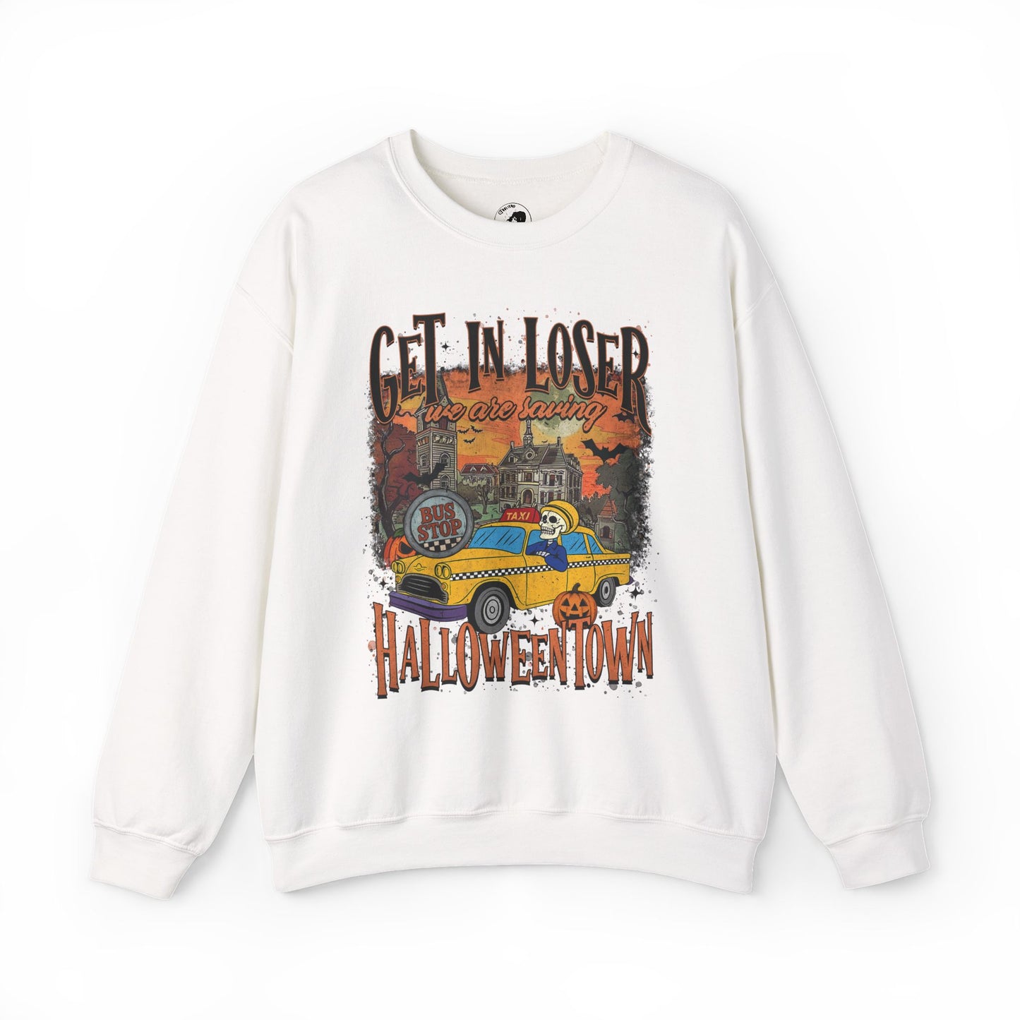 Get In Loser We're Saving HalloweenTown - Unisex Crewneck Sweatshirt