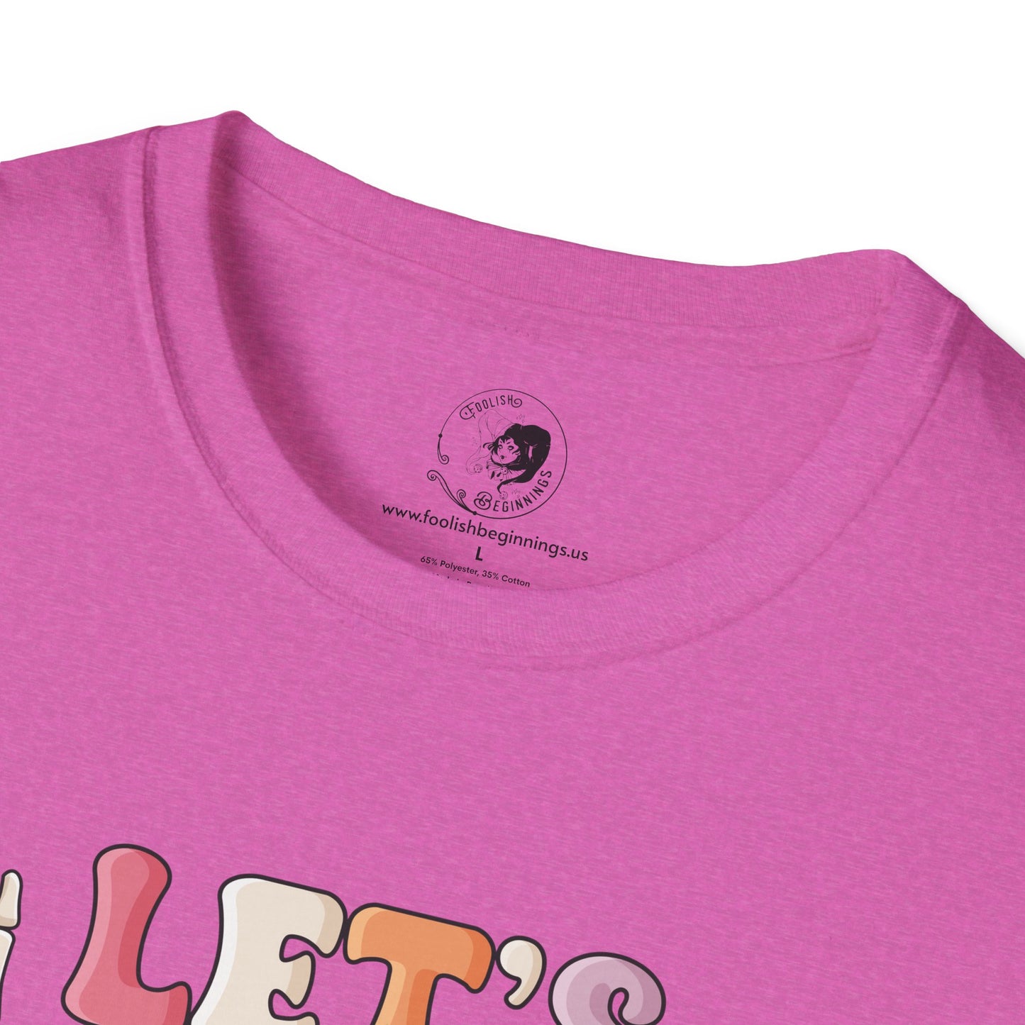 Lets Get Wicked- Unisex Softstyle Shirt for the Soft Spookster