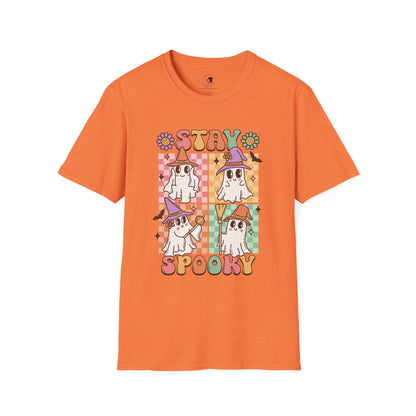 Stay Spooky (FLORAL) - Unisex Softstyle Shirt for the Soft Spookster