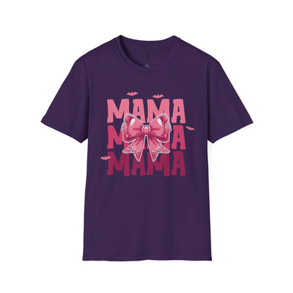 Mama with Pink Bow - Mama Dearest Collection Unisex Softstyle Shirt
