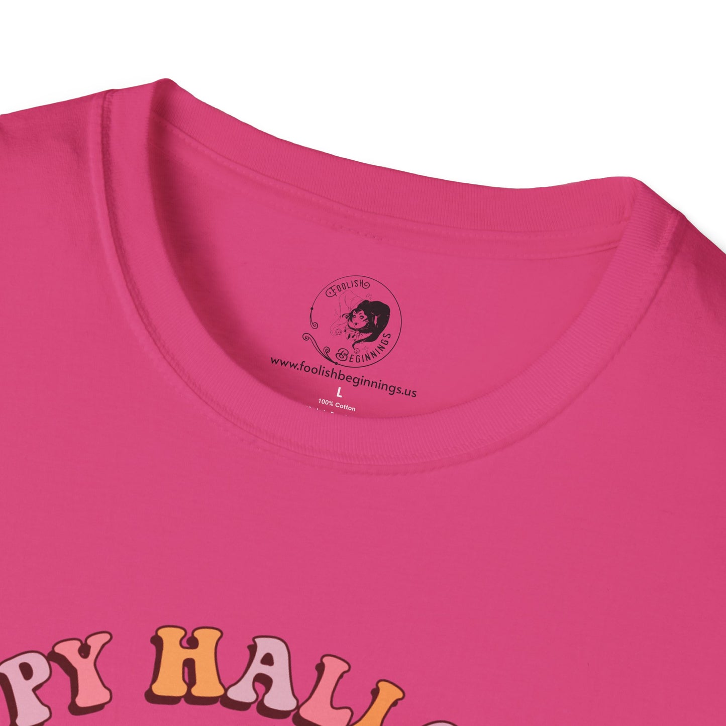 Happy Halloween! Trick or Treat - Unisex Softstyle Shirt for the Soft Spookster