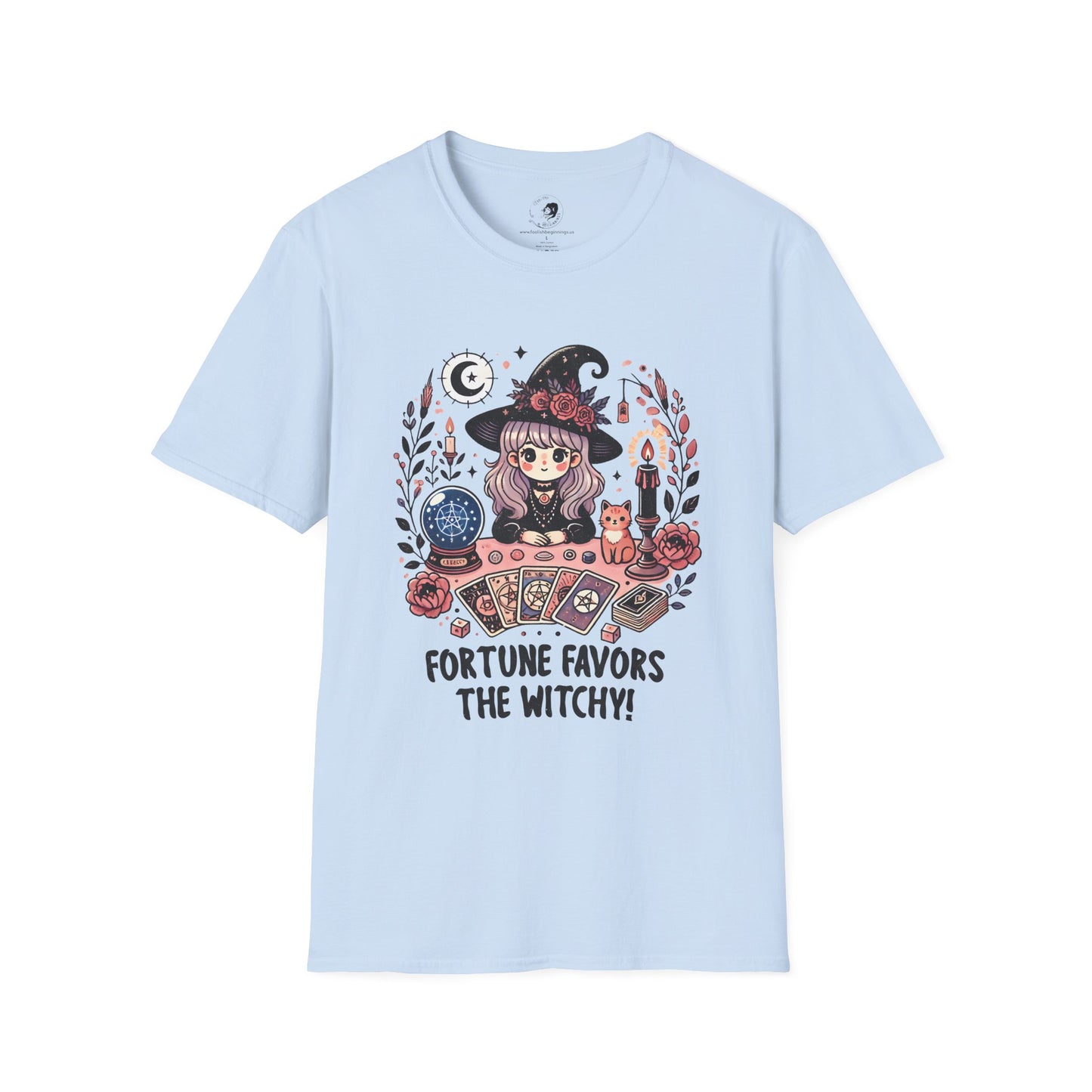 Fortune Favors the Witchy - Unisex Softstyle Shirt