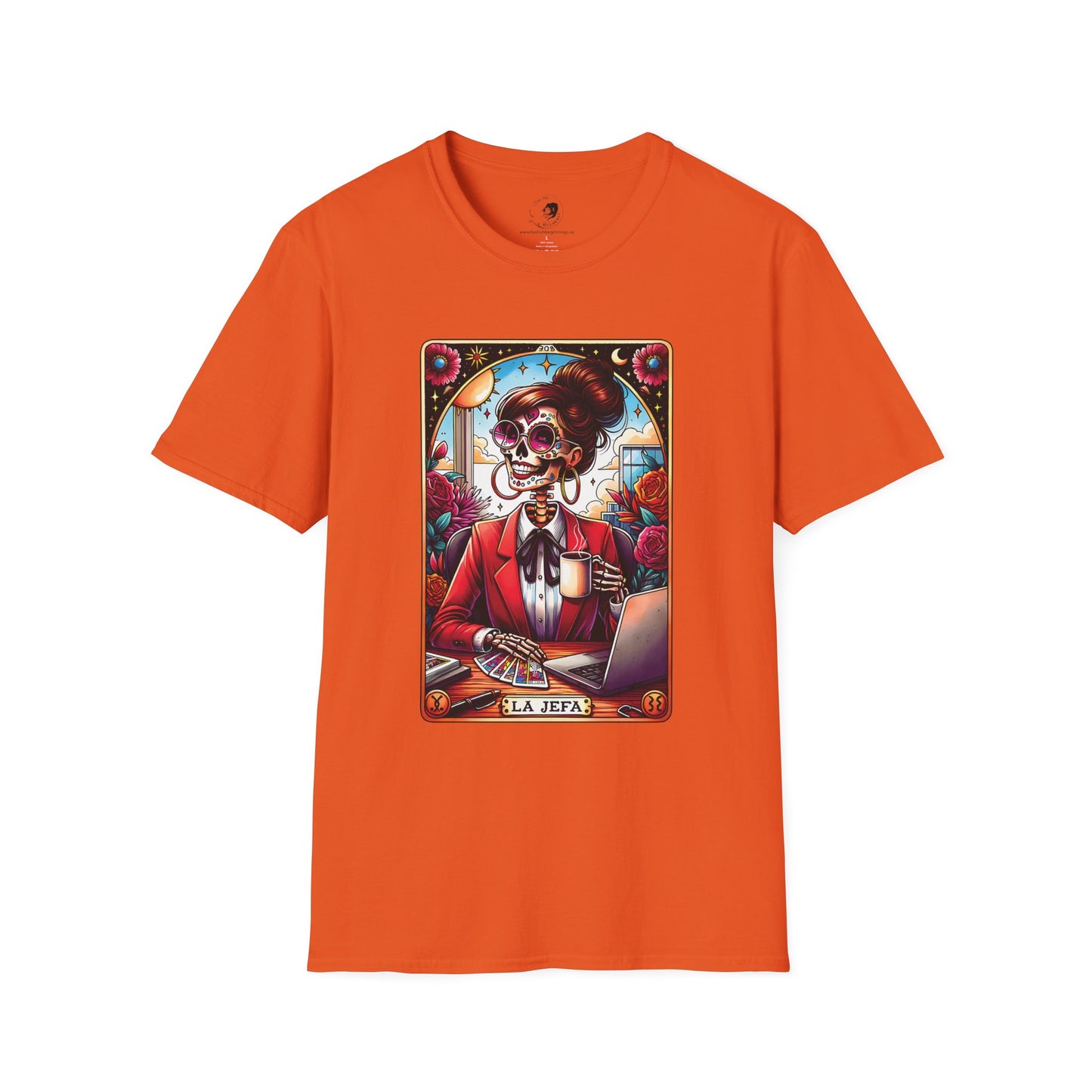 La Jefa - TAROT REEADERS - Tarot Inspired Unisex Softstyle Shirt