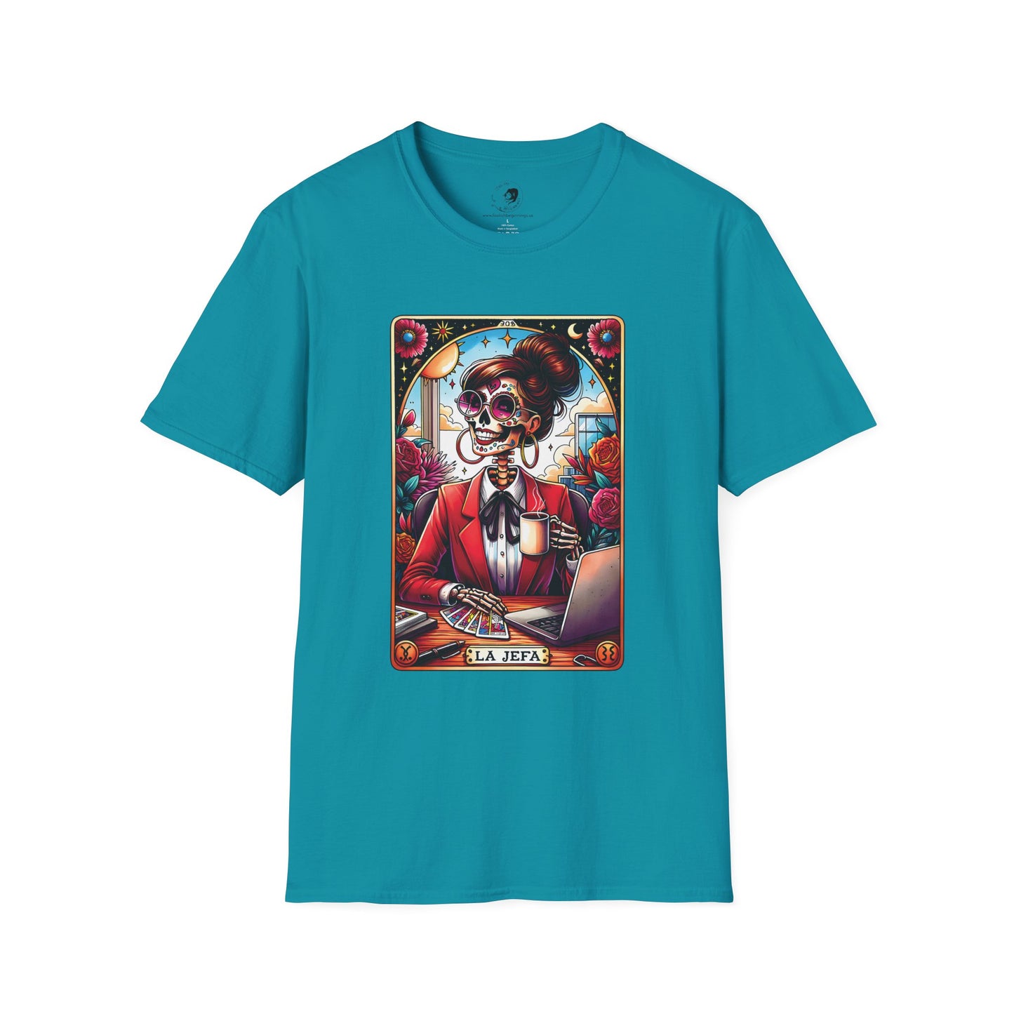 La Jefa - TAROT REEADERS - Tarot Inspired Unisex Softstyle Shirt