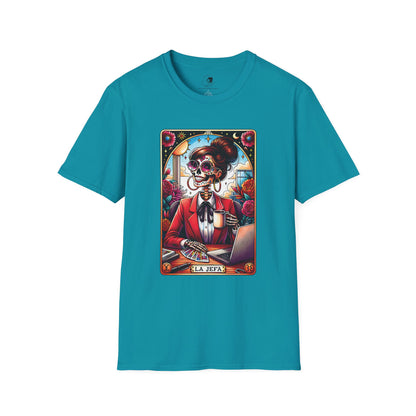La Jefa - TAROT REEADERS - Tarot Inspired Unisex Softstyle Shirt
