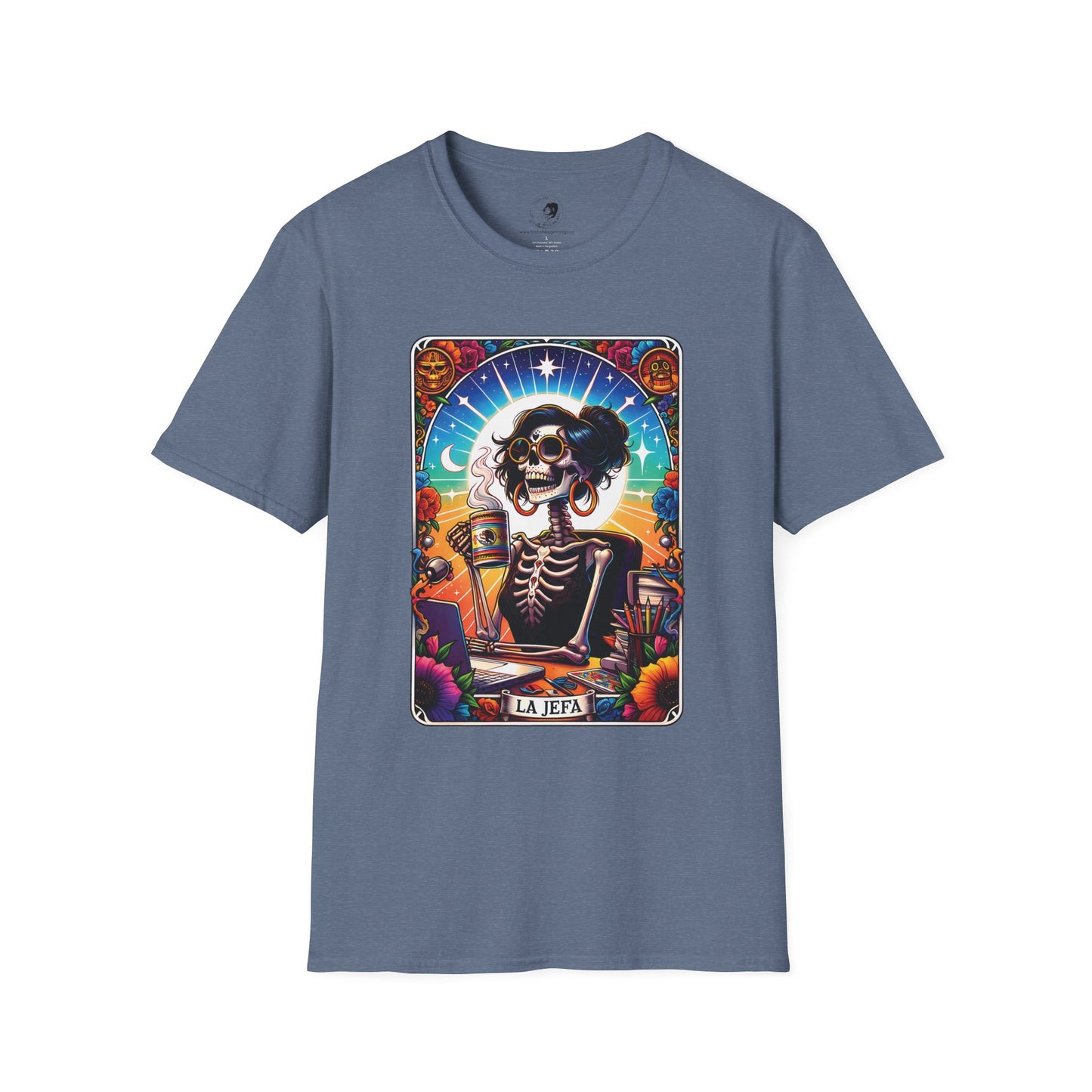 La Jefa - Tarot Inspired Unisex Softstyle Shirt