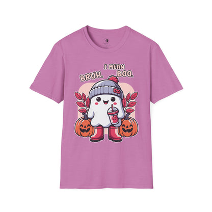 BRUH... I Mean BOO! - Unisex Softstyle Shirt for the Soft Spookster