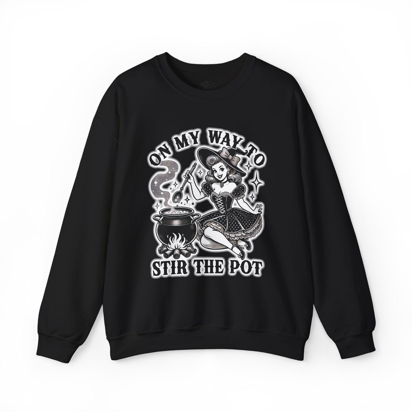 On My Way To Stir The Pot - Unisex Crewneck Sweatshirt