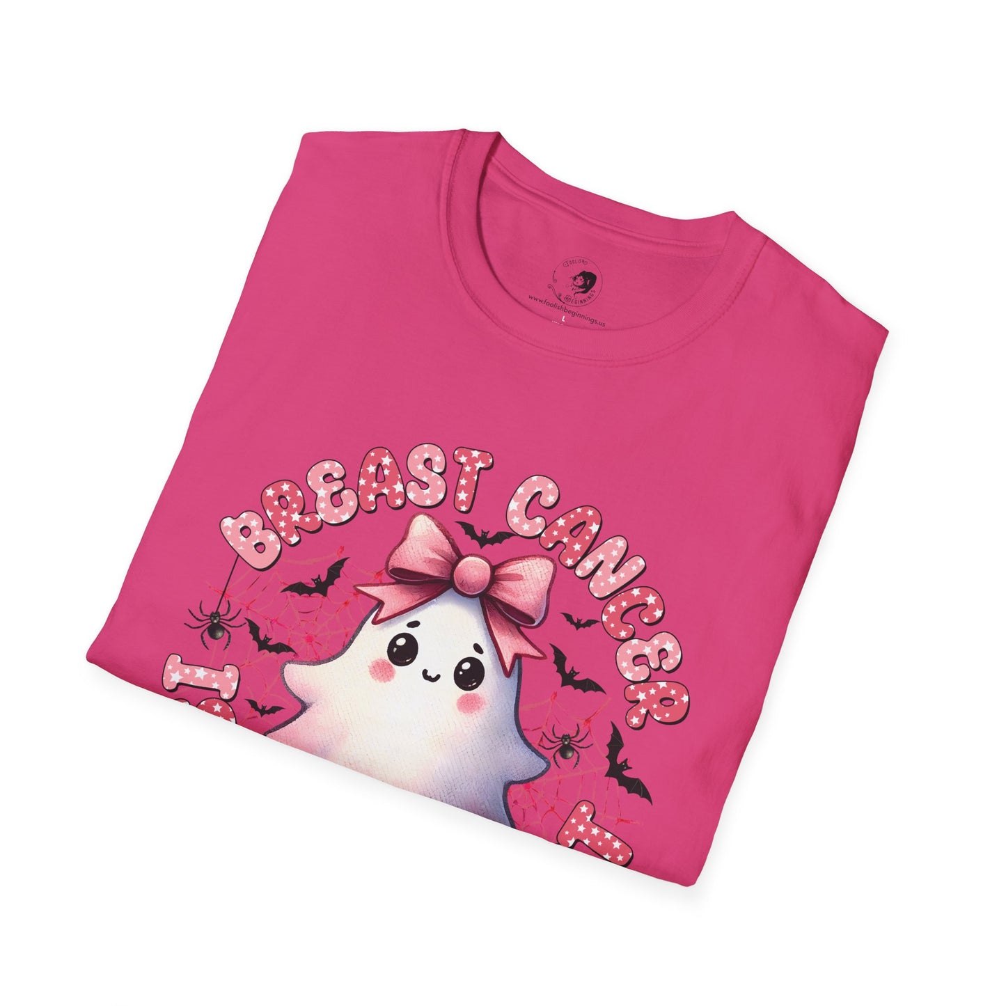 Breast Cancer is BOO SHEET - Unisex Softstyle Shirt for the Soft Spookster